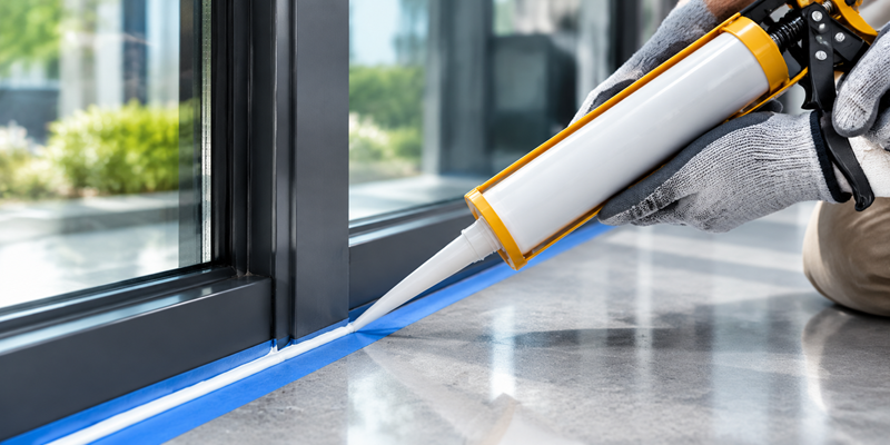 Splashback Caulking